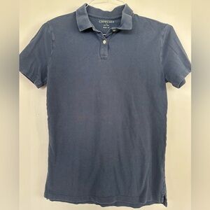 Boys Crewcuts Grayish-Blue Cotton Polo, Sz 16